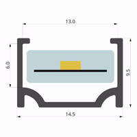 ALU-LLP-AC03-00-S3 15x10mm