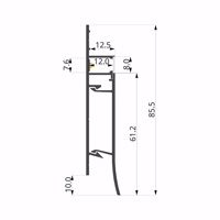 ALU- LLP-BB02-02-S2  13x75mm