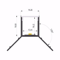 ALU-LLP-DW03-03-S3  17x19mm