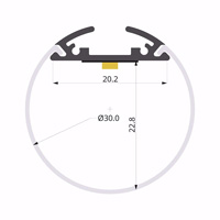 ALU-LLP-NE01-14-S2  DM30mm