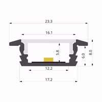 ALU-LLP-RE01-03-B2  23x8mm