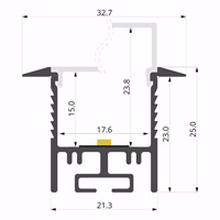 ALU-LLP-RE06-01-S2  33x25mm