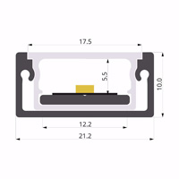 ALU-LLP-SL09-12-S3  21x10mm