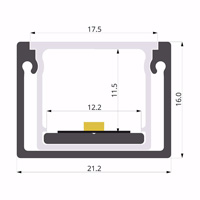 ALU-LLP-SL10-13-S3  21x16mm