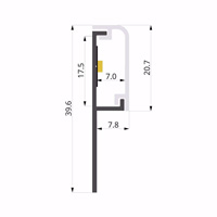 ALU-LLP-TI02-10-S3  8x40mm