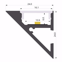 ALU-LLP-WL02-03-S2  24x24mm