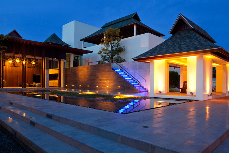 BrickD LED Wandleuchte für Rampen und Fassaden