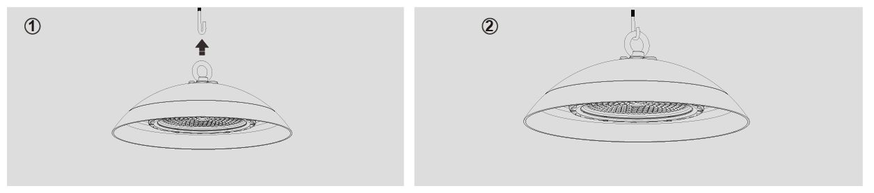 Clean LED Hallenspiegelleuchte Lebensmittelproduktion