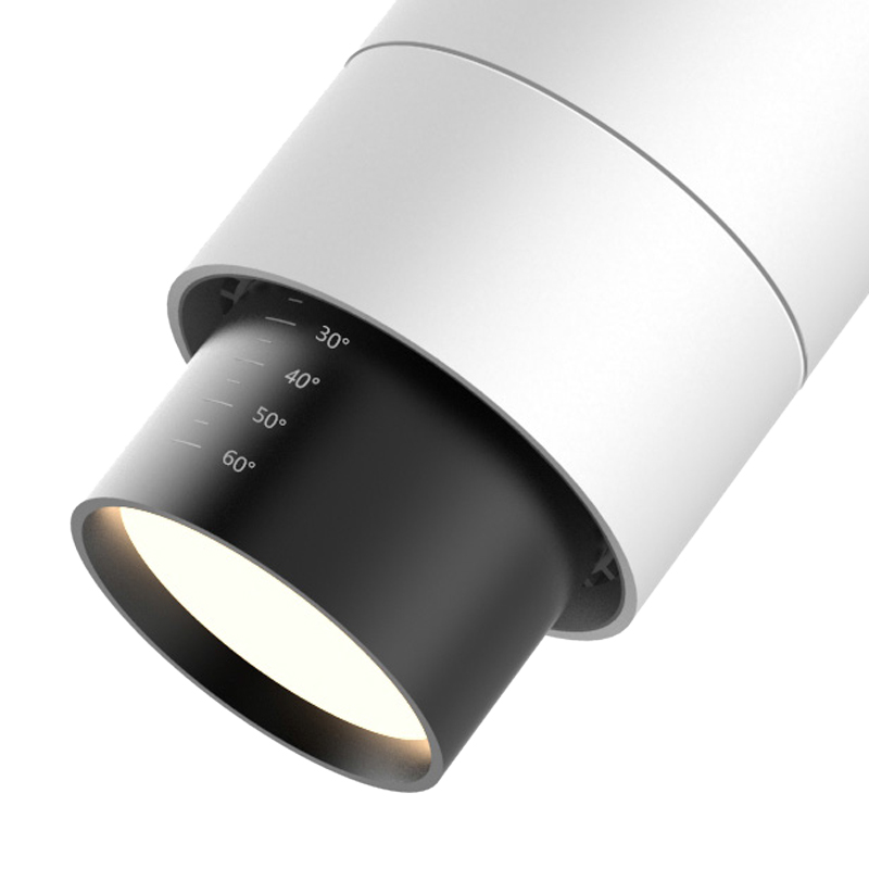 LED Stromschienenstrahler Flex von SML mit variablem Abstrahlwinkel