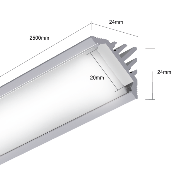 Hide LED Einbauleuchte