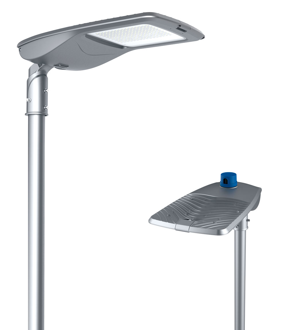 LED Strassenleuchte Street Linsenoptik SML Steurung