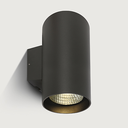 Maxislot Round Fassadenleuchte direkt indirekt strahlend