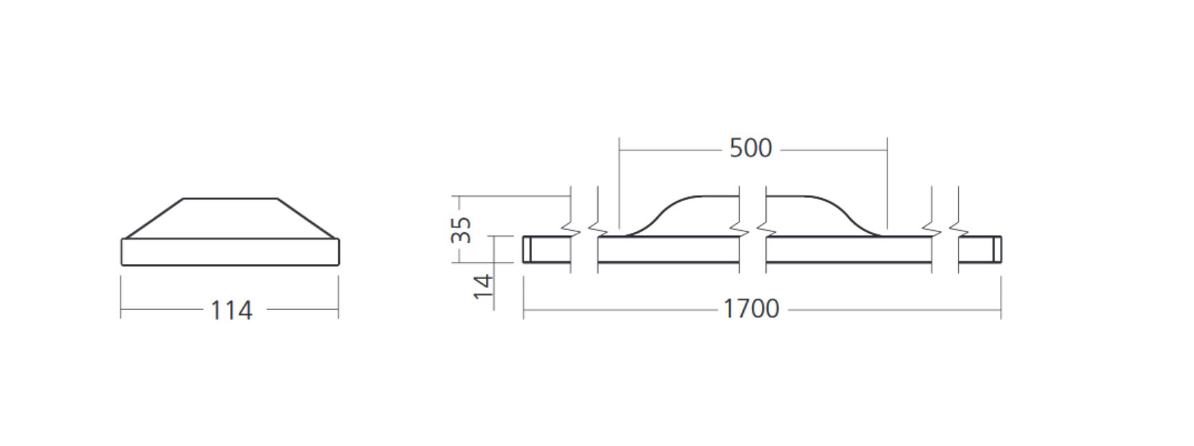SML LED Pendelleuchte Duelis Abmessungen