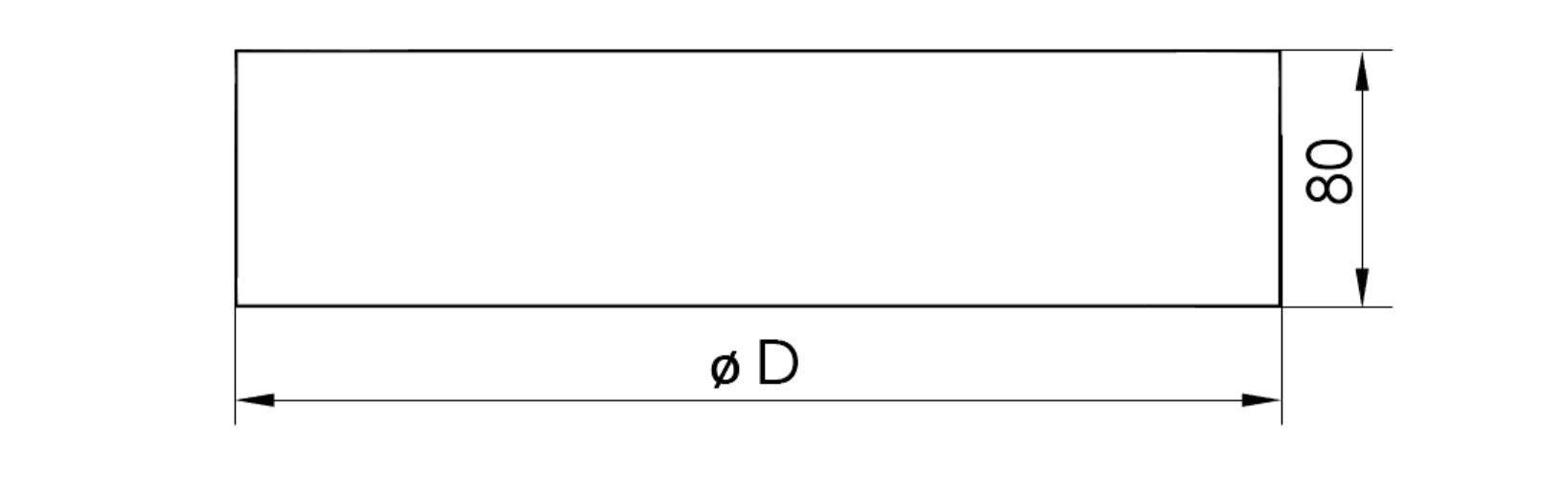 Abmessung SOL LED Anbauleuchte