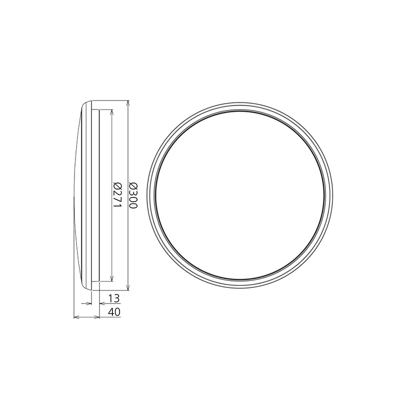 UP-AL08-12-18-840 Abmessung