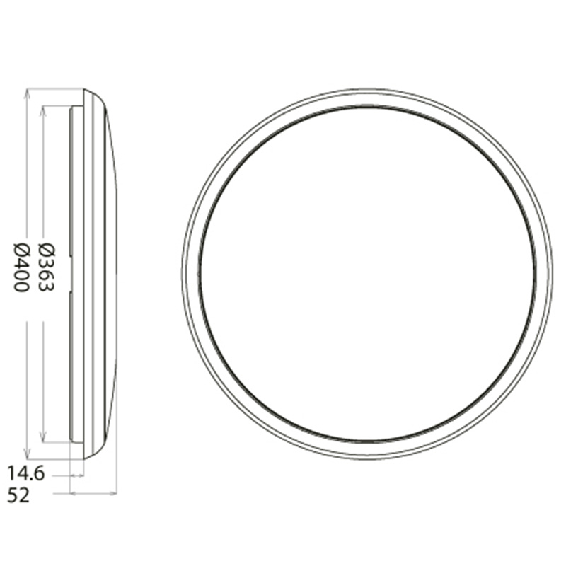 UP-AL08-16-30-840 Abmessung