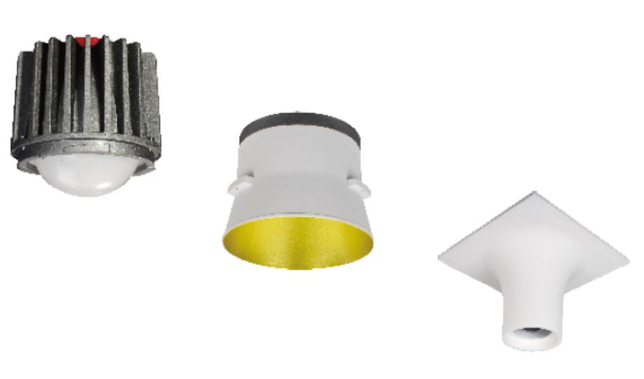 Vulcano Gibskarton LED Downlight 
