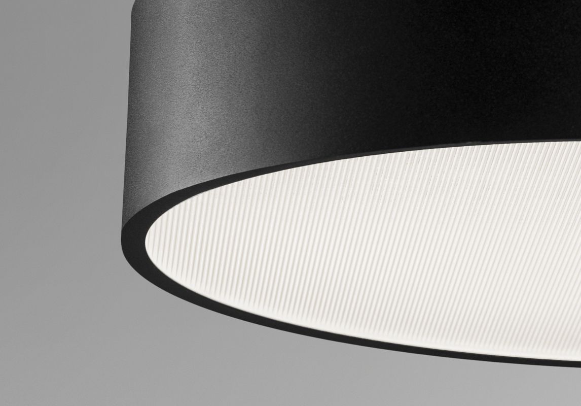 Duge LED Anbauleuchte mikroprismatische Abdeckung