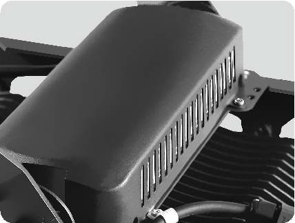 Aufbau LED Fluter Maltos - EVG Meanwell IP76