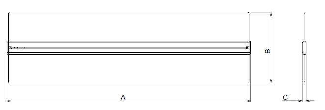 LED Pendelleuchte direkt indirekt Mero Float Abmessungen