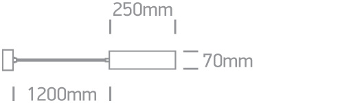 LED Pendelleuchte Xando Abmessungen