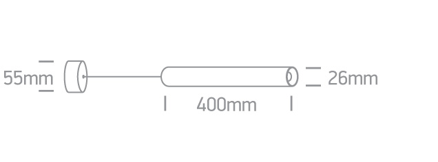 LED Pendelleuchte Dando Abmessungen