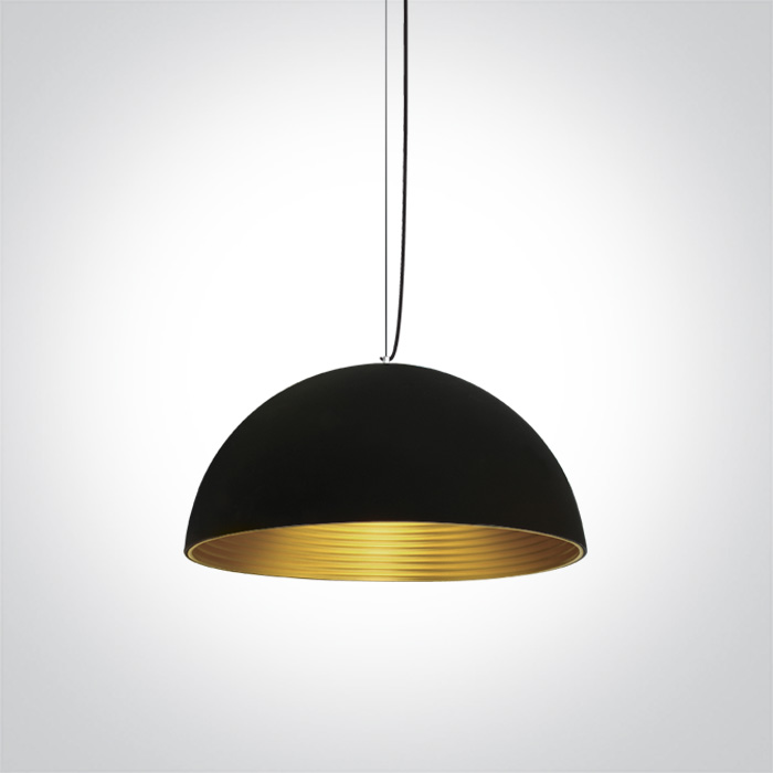 LED Pendelleuchte Fando schwarz