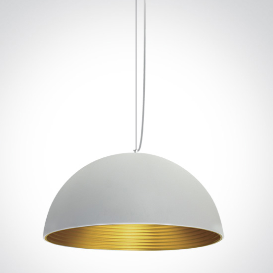 LED Pendelleuchte Fando weiß