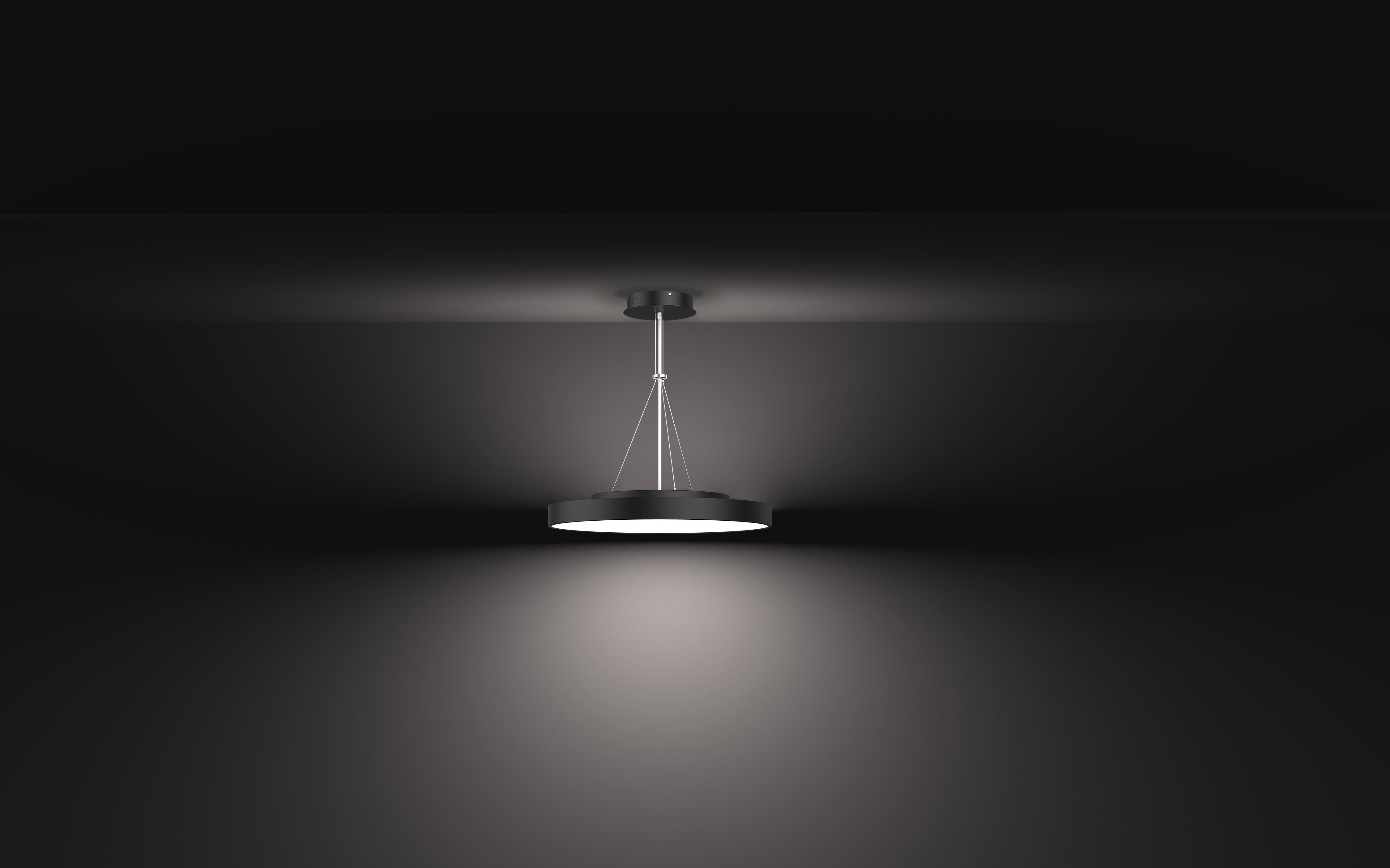 LED Pendelleuchte Roma Flat direkt strahlend