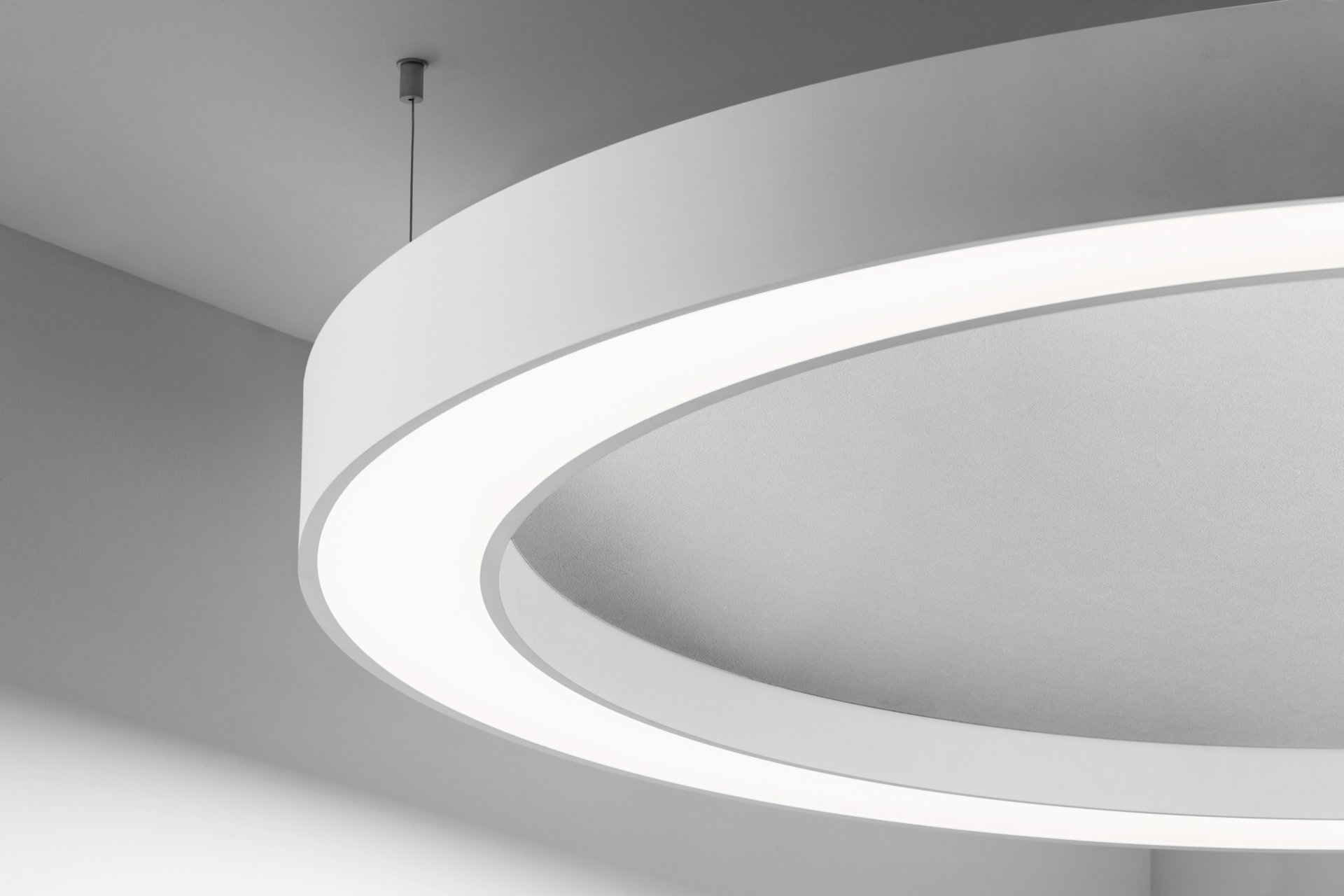 SML LED Ringleuchte Ringo akustik mit Akustikelement