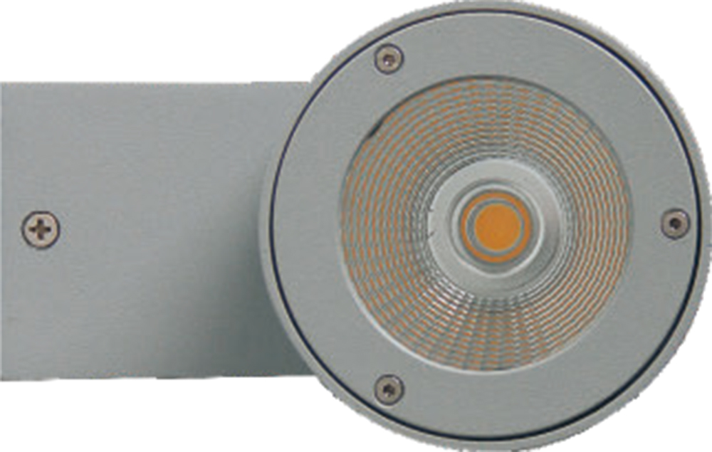 SML LED Wandleuchte Shaft beidseitig strahlend IP65 Ansicht